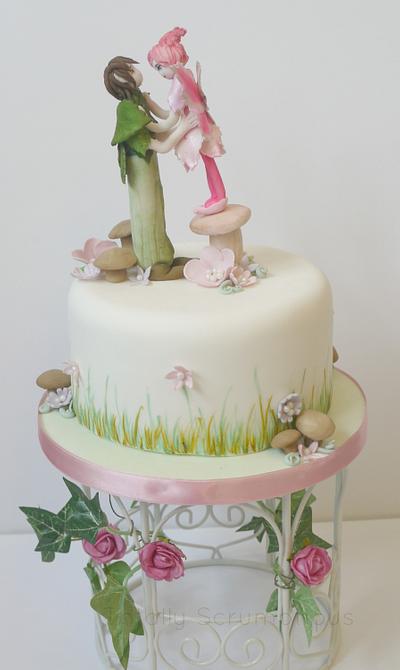Fairy Couple - Cake by Totally Scrumptious