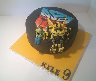 Transformers Bumblebee Cake - Cake by Danielle Lainton