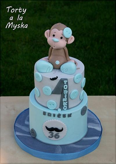 Monkey - Cake by Myska