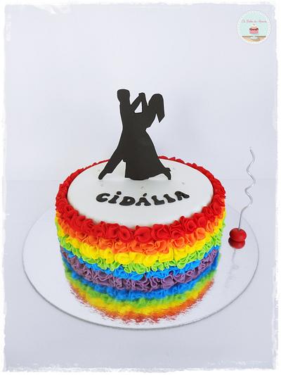 Dancing Cake - Cake by Ana Crachat Cake Designer 