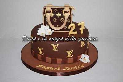 Louis Vuitton cake  - Cake by Daria Albanese