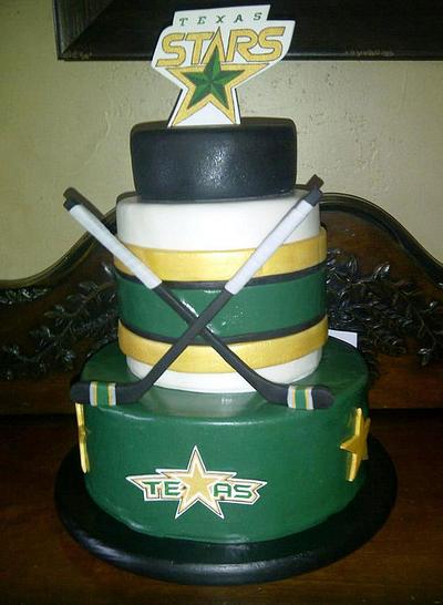 Texas Stars Hockey! - Cake by Terri Coleman