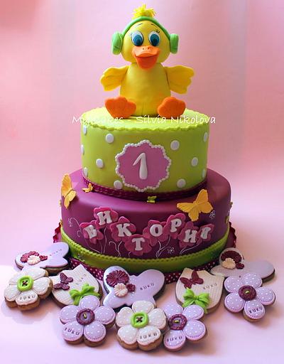 First Birthday Cake - Cake by marulka_s