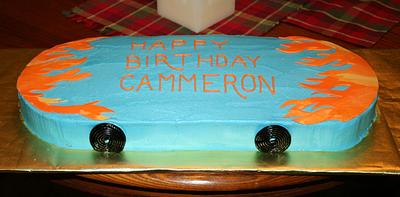 Skateboard Cake - Cake by Laura Willey