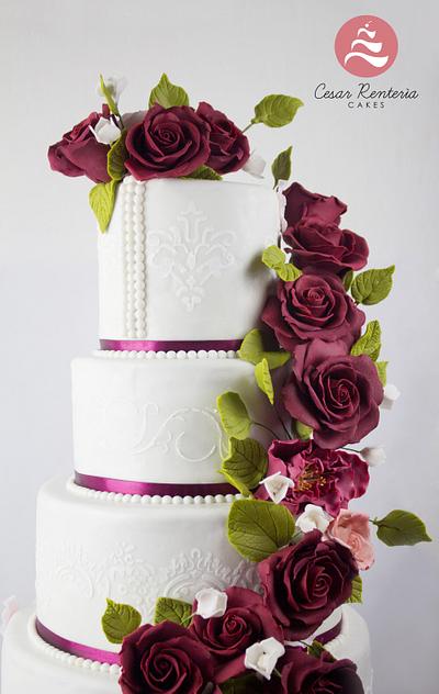 The Wedding - Cake by Cesar Renteria Cakes
