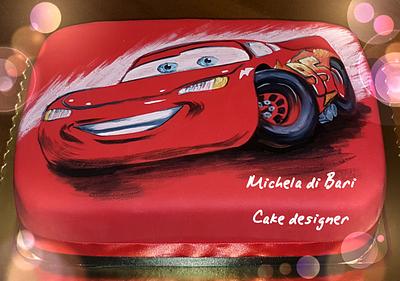 Saetta Mc Quinn cake hand painted - Cake by Michela di Bari