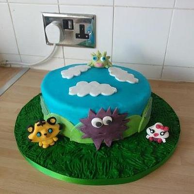 moshi monster cake 1 - Cake by just_learning