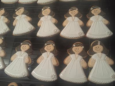 Communion Cookies - Cake by Nurisscupcakes
