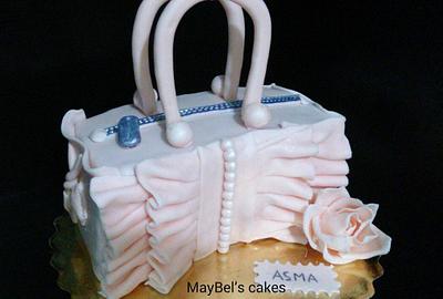 Bag cake  - Cake by MayBel's cakes