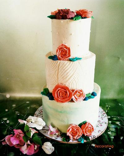 wedding cake - Cake by babita agarwal