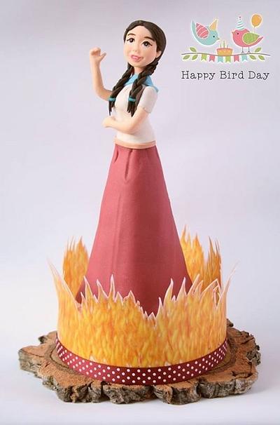 La Telesita - Sugar Myths and fantasies 2017 - Cake by Happy Bird-Day BCN
