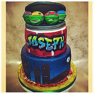 TMNT Cake - Cake by Charlotte