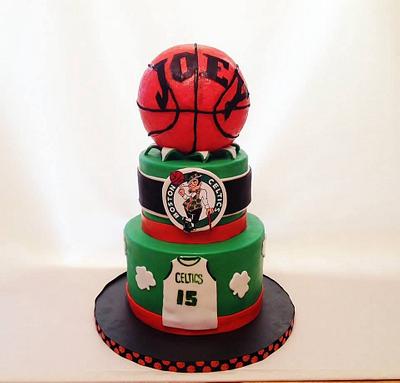 Boston Celtics cake - Cake by Mojo3799
