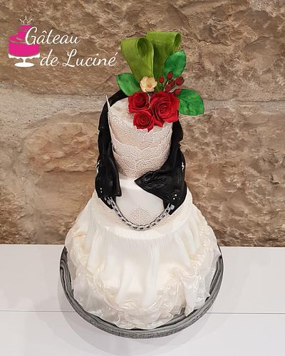 Rock N Roll Bride wedding cake  - Cake by Gâteau de Luciné