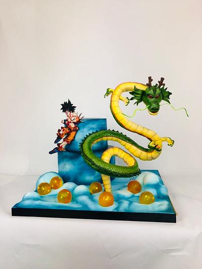 Dragon ball cake - Cake by Cindy Sauvage 