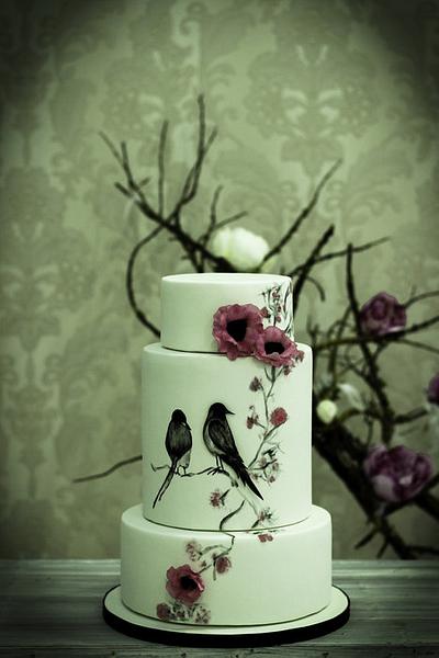 Romantic nature - Cake by Tânia Santos