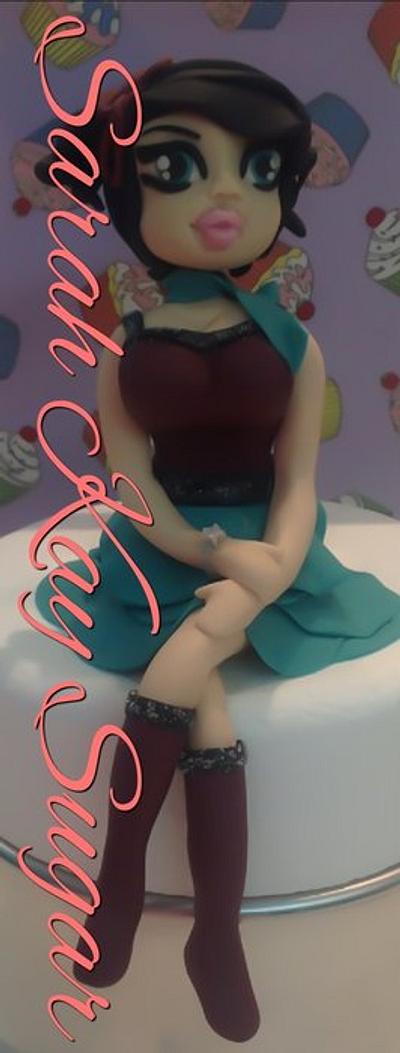 Girl - Cake by Sarah Kay Sugar