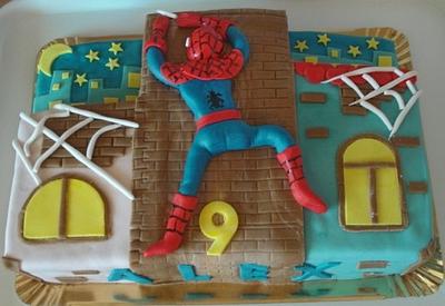 Spiderman Cake - Cake by ninaghimpe