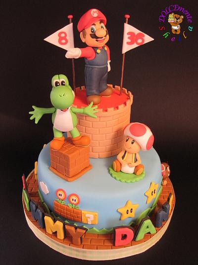 Mario Bros - Cake by Sheila Laura Gallo