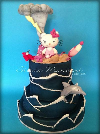 Kitty Storm - Cake by Silvia Mancini Cake Art