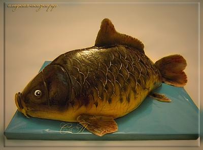 Cake in the form of fish - Cake by Svetlana