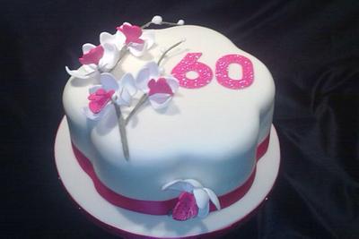 Orchid cake - Cake by Altie