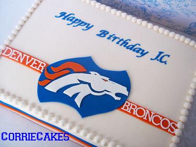 Denver Broncos - Cake by Corrie