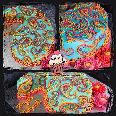 Mehendi Cake - Cake by Maria's