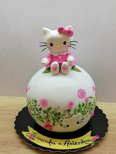 Hello Kitty - Cake by babkaKatka