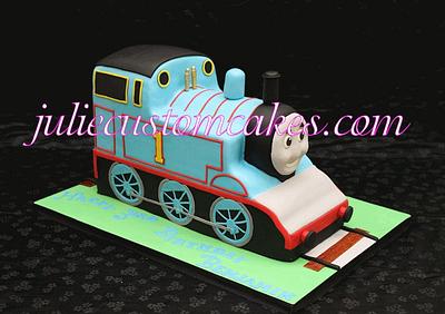 Thomas the train - Cake by twinmomgirl