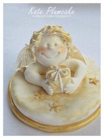 Christmas angel topper - Cake by Kate Plumcake