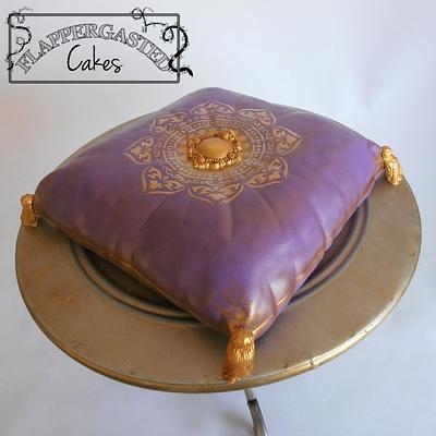 Arabian Nights Pillow - Cake by Flappergasted Cakes