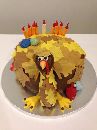 Happy Thanksginukkah - Cake by Galina