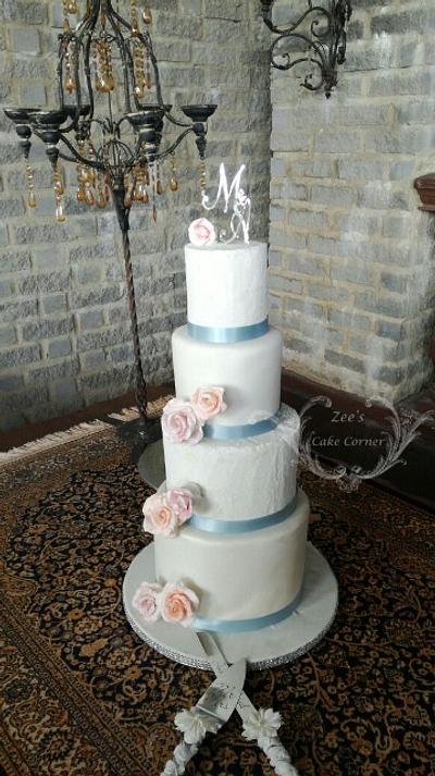 Simple and Elegant  - Cake by Zaafirah Adams  - Zee's Cake Corner 
