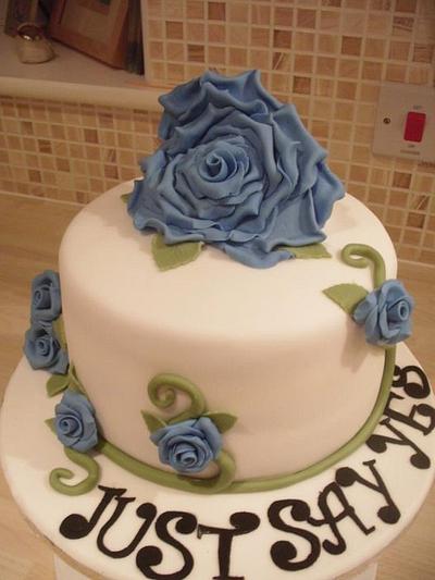 Rose Cake - Cake by Lisa