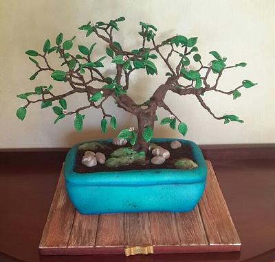 Bonsai Tree Cake - Cake by WithLoveBaking
