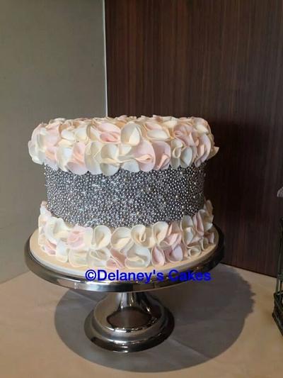 unusual wedding cake. - Cake by Paul Delaney of Delaneys cakes