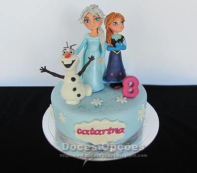 Disney's Frozen  - Cake by DocesOpcoes