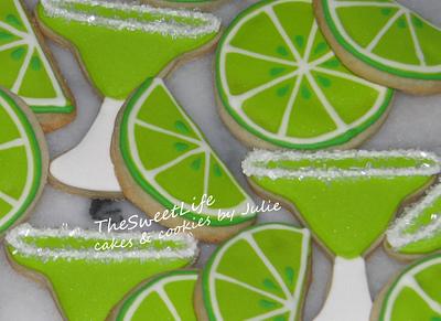 Margaritas (cookies) anyone? - Cake by Julie Tenlen