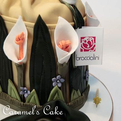 Waiting the spring with Braccialini bag - Cake by Caramel's Cake di Maria Grazia Tomaselli