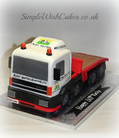 Plant Shifters Lorry - Cake by Stef and Carla (Simple Wish Cakes)