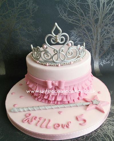 Princess Tiara Cake - Cake by Just Because CaKes