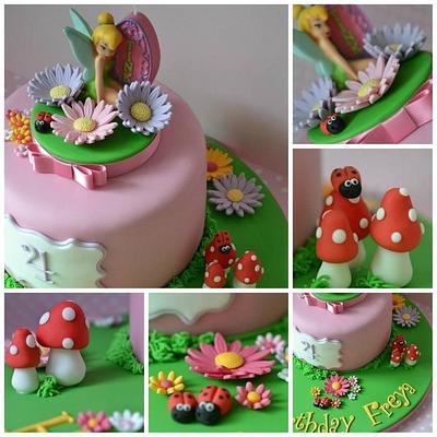 Tinkerbell cake - Cake by AMAE - The Cake Boutique