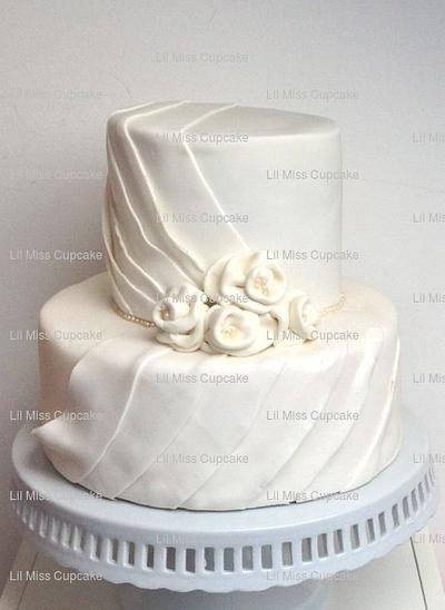 Wedding Cake - Cake by MsMonique