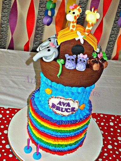 Ava Bruce's Noah's Ark cake - Cake by Ann-Marie Youngblood