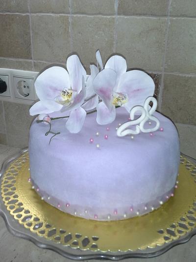 orchid - Cake by AnnaBelarus