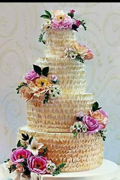 wedding Polly - Cake by Hyeracecake