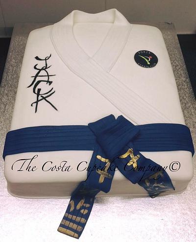 Karate Judo Cake - Cake by Costa Cupcake Company