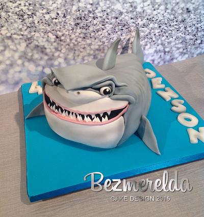 Bruce The Shark Cake - Cake by Bezmerelda