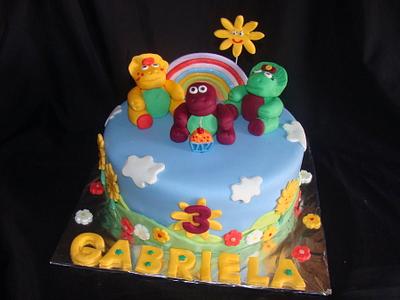 Barney & friends - Cake by Sandra